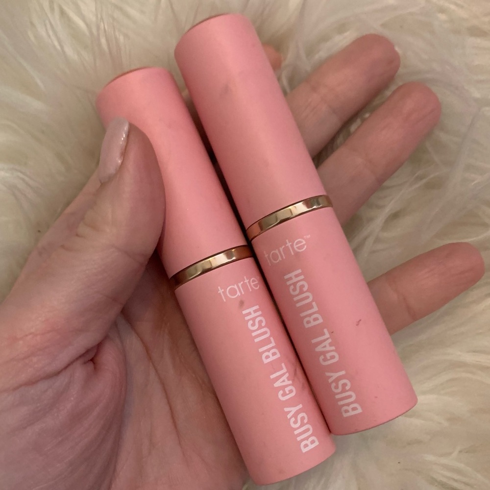 Tarte busy gal cream blush mood and break time